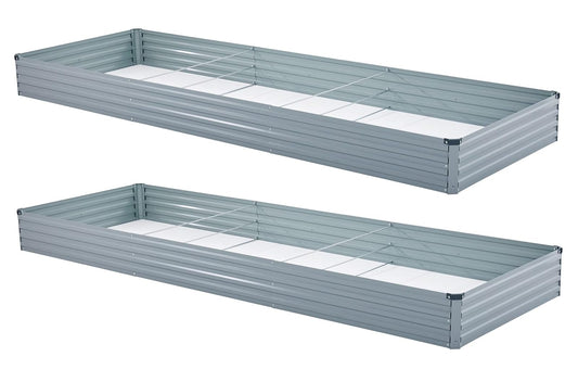 Galvanized Raised Garden Beds Kit