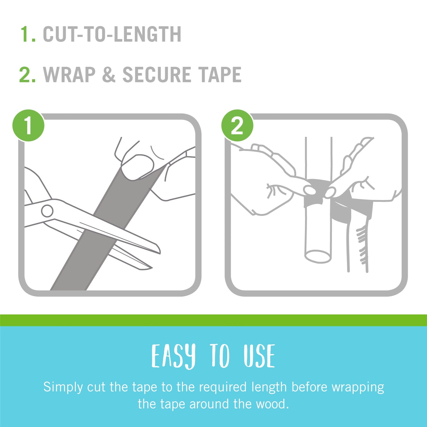 VELCRO Brand ONE-WRAP Garden Ties | Plant Supports for Effective Growing | Strong Grips are Reusable and Adjustable