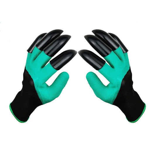 Garden Gloves with Claws for Digging,Planting, Weeding, Seeding-Waterproof