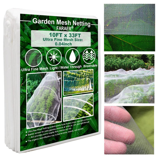 Garden Barrier Netting Ultra Fine - Birds & Animal Garden Protection