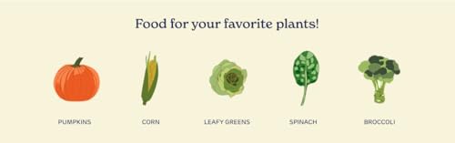 Blood Meal – High-Nitrogen Organic Fertilizer for Rapid Vegetative Growth – 3lb Bag Covers 104 Sq. Ft.