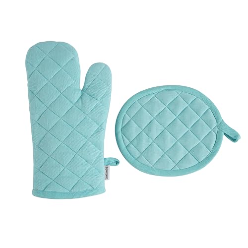 20 Pc Kitchen Towels Set, 350 Degree Heat Resistant, 100% Cotton