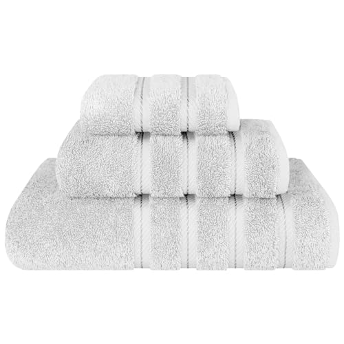 100% Cotton Turkish Towels for Bathroom, Assorted Colors and Sizes