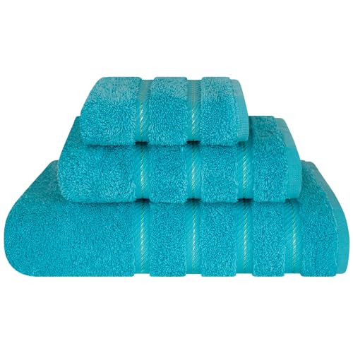 100% Cotton Turkish Towels for Bathroom, Assorted Colors and Sizes