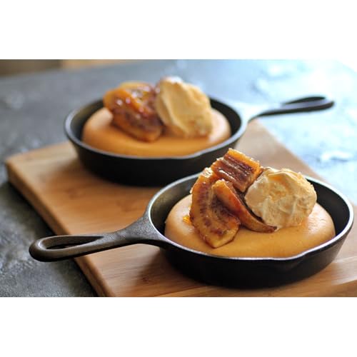 Lodge Pre-Seasoned Cast Iron Skillet Set - Set Includes 8 Inch Skillet, 10.25 Inch Skillet, and 12 inch Skillet - 3 Piece