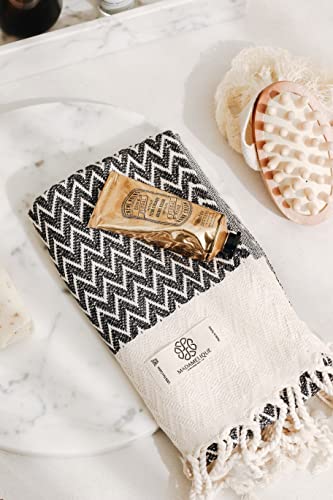 Exclusive Hand Towels Set of 2-18 x 40 Inches - 100% Pure Cotton