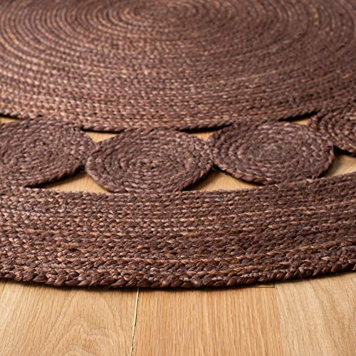 Natural Fiber Collection Handmade Boho Charm Farmhouse Jute Area Rug