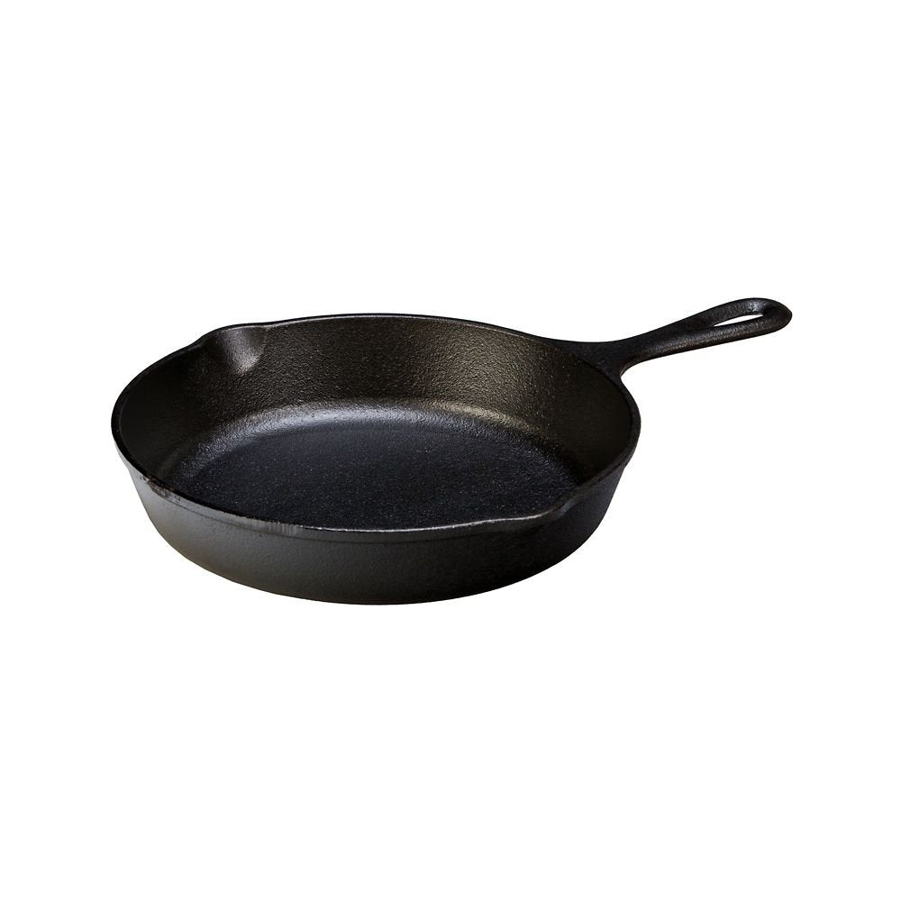 Lodge Pre-Seasoned Cast Iron Skillet Set - Set Includes 8 Inch Skillet, 10.25 Inch Skillet, and 12 inch Skillet - 3 Piece