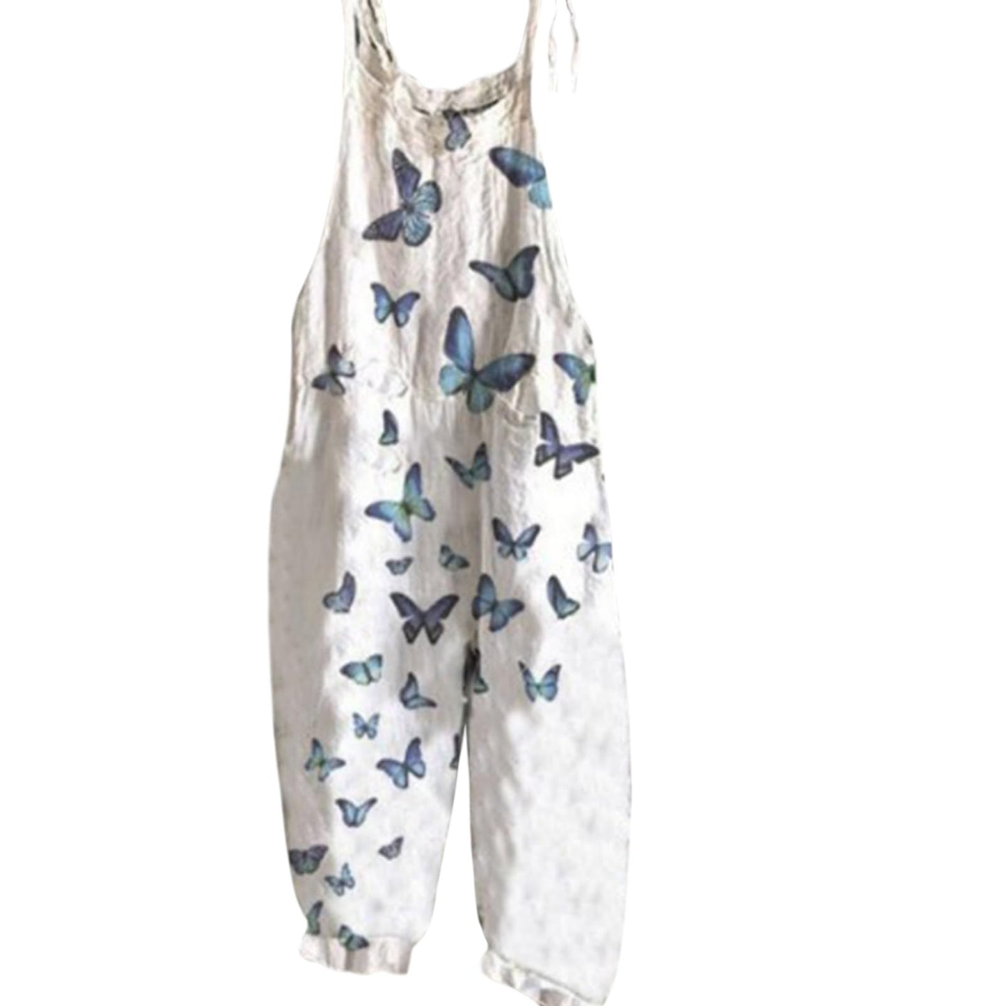 Stylish Boho Womens Romper Natural Material Cotton Blend