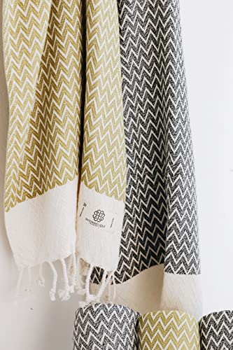 Exclusive Hand Towels Set of 2-18 x 40 Inches - 100% Pure Cotton