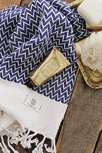 Exclusive Hand Towels Set of 2-18 x 40 Inches - 100% Pure Cotton