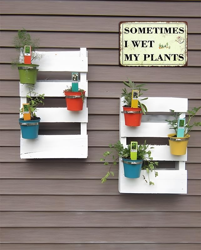 Funny Garden Signs Outside Decor - Humorous