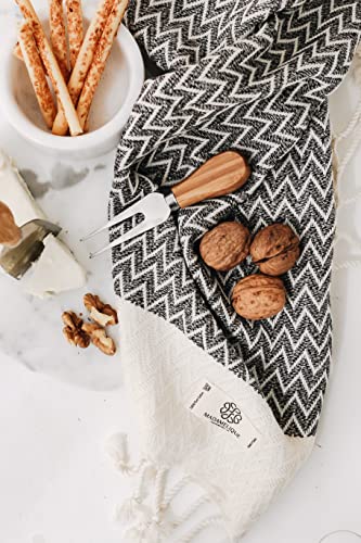 Exclusive Hand Towels Set of 2-18 x 40 Inches - 100% Pure Cotton