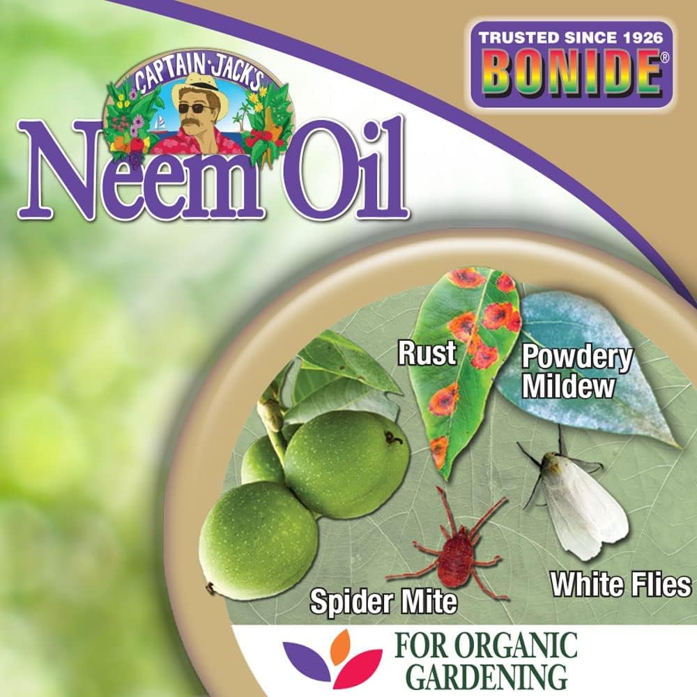 Neem Oil, 16 oz Ready-to-Use Spray for Organic Gardening