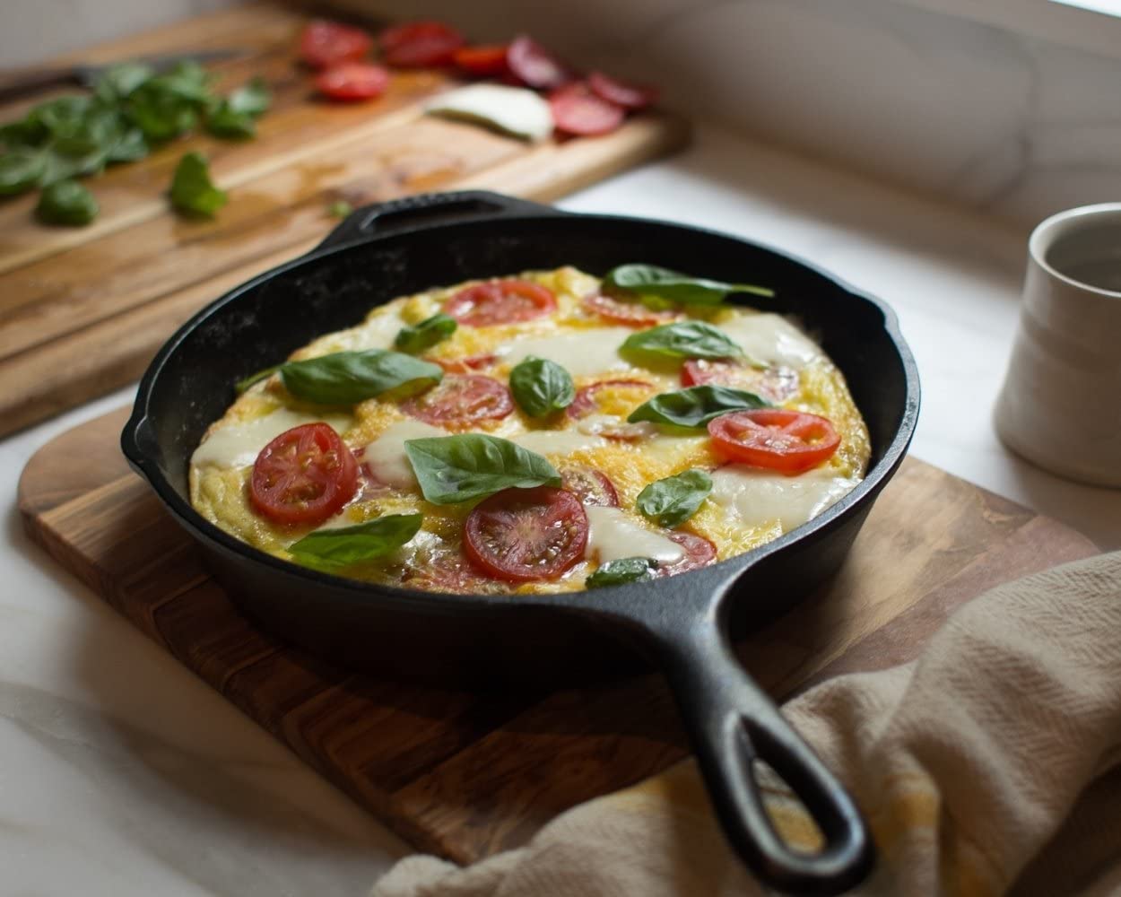 Lodge Pre-Seasoned Cast Iron Skillet Set - Set Includes 8 Inch Skillet, 10.25 Inch Skillet, and 12 inch Skillet - 3 Piece