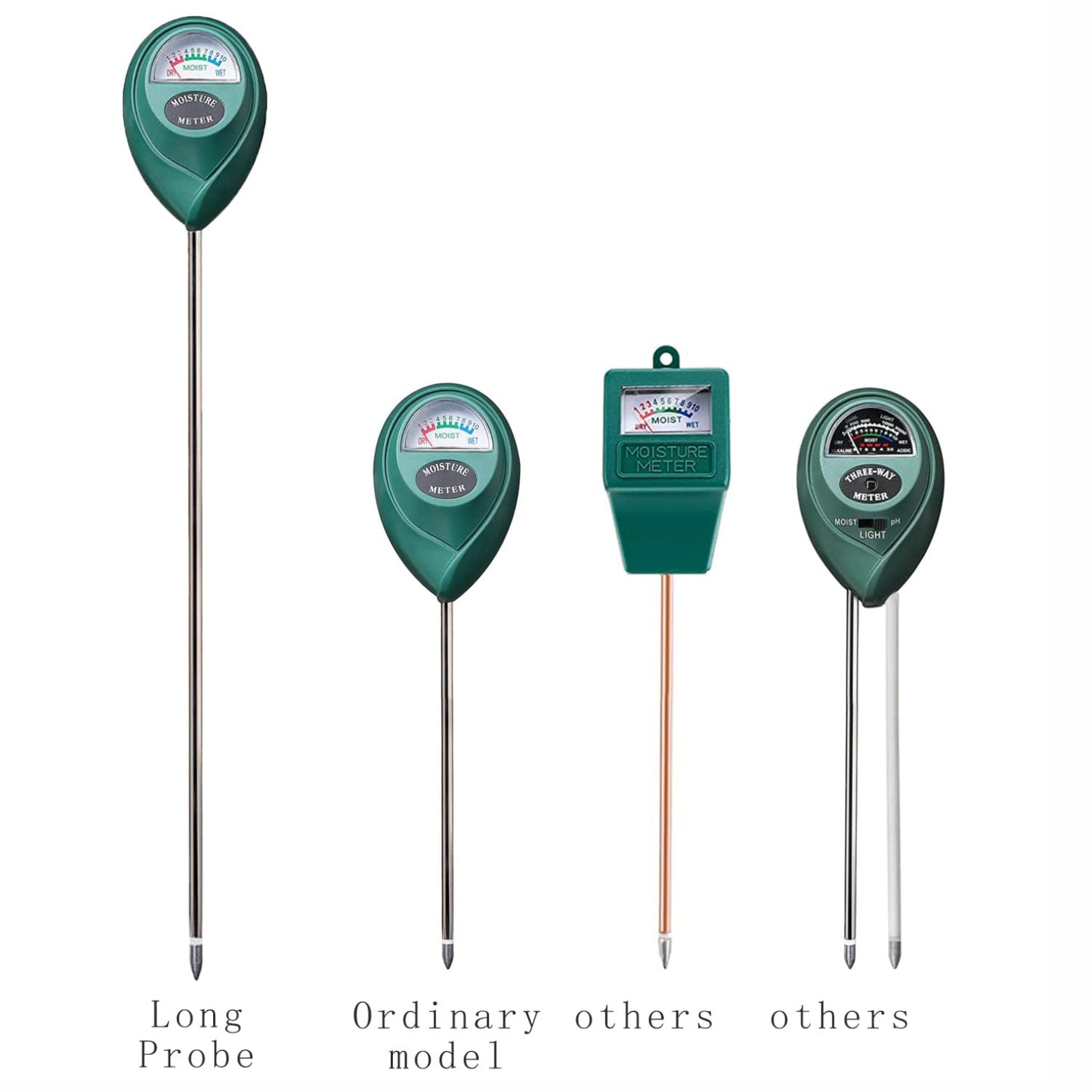 Long Probe Hygrometer for Outdoor Indoor