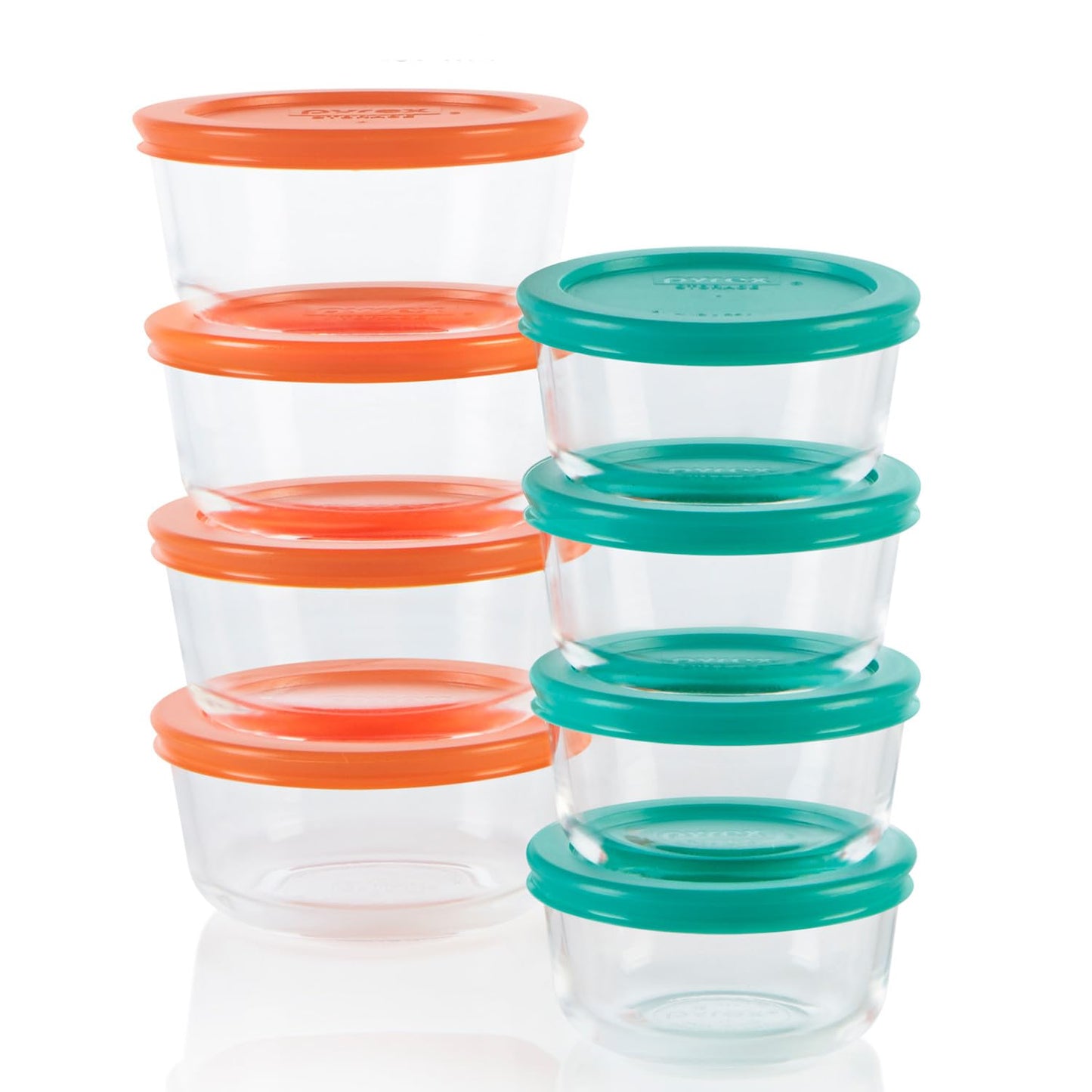 Pyrex Glass Food Storage Set, BPA-Free, Dishwasher & Microwave Safe