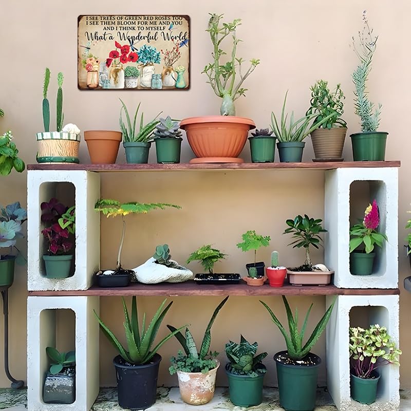 Funny Garden Signs Outside Decor - Humorous