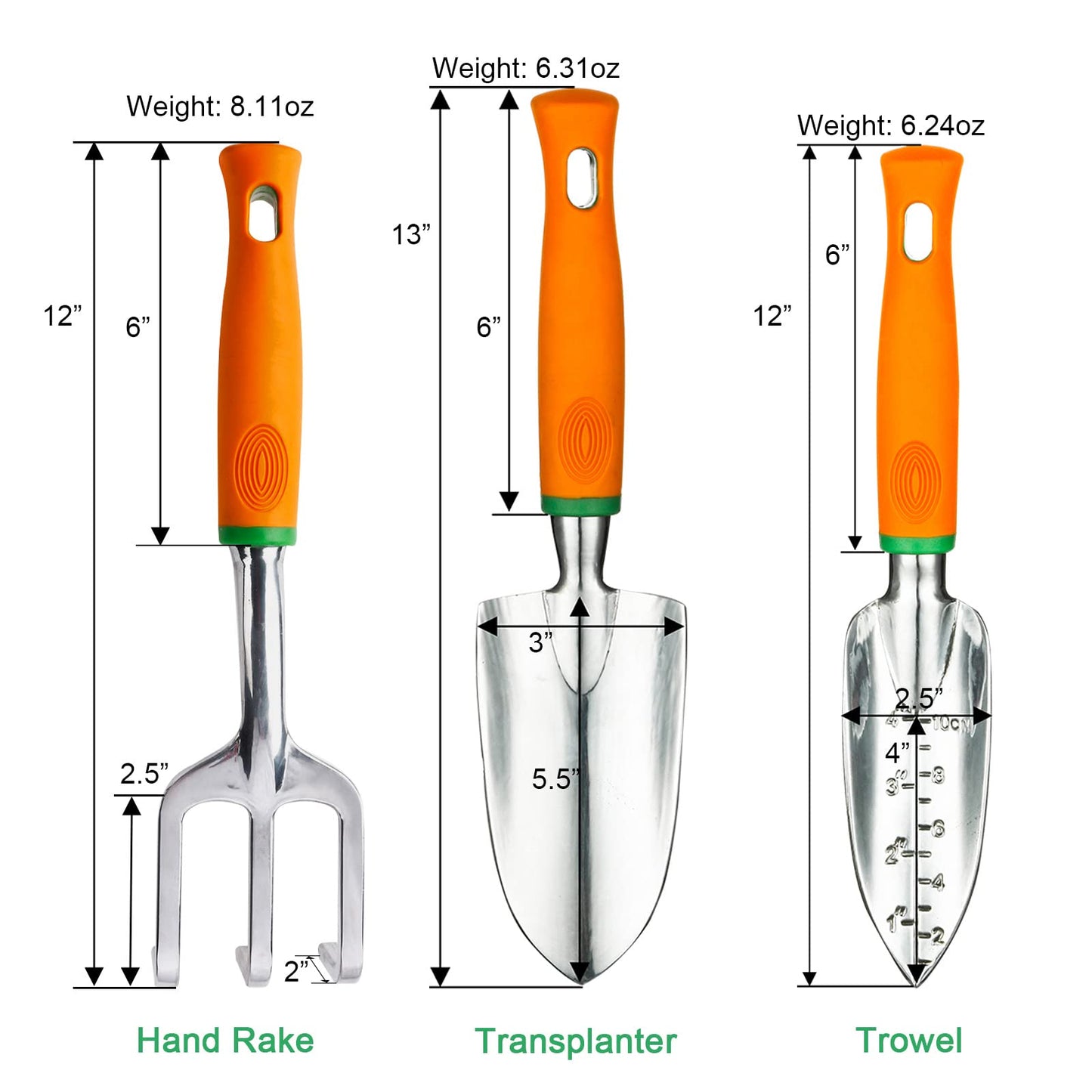 12 Piece Heavy Duty Gardening Tool Kit