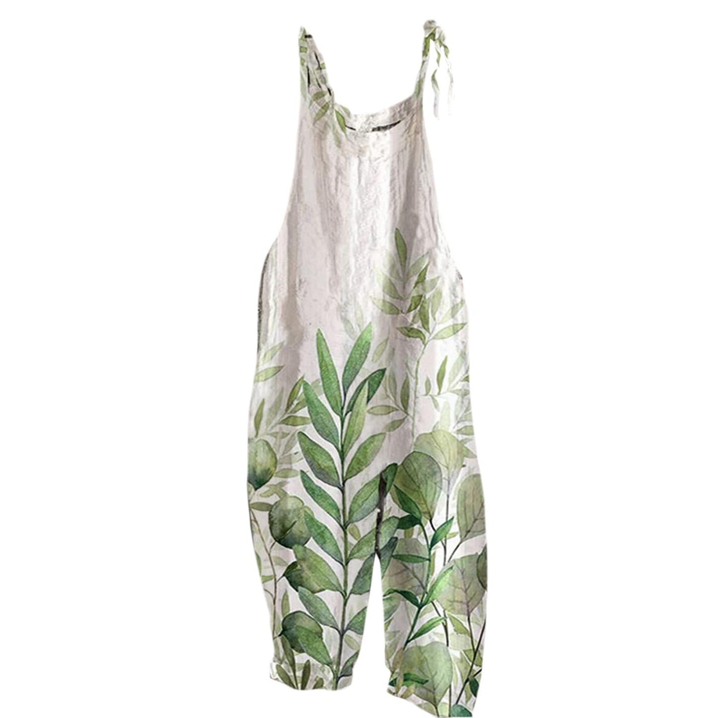 Stylish Boho Womens Romper Natural Material Cotton Blend