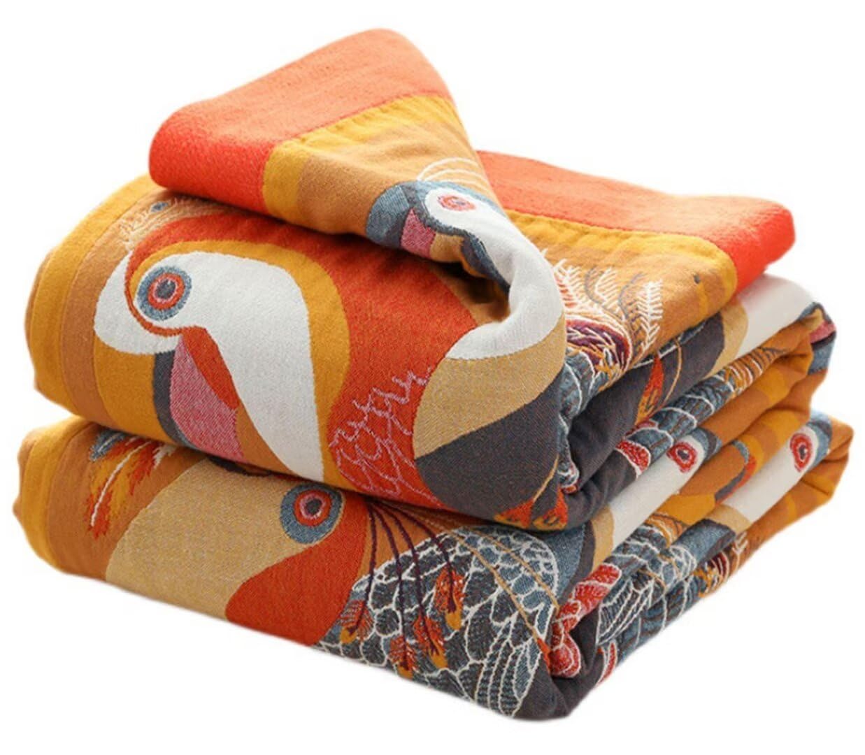 Boho 100% Soft Cozy Cotton Quilt