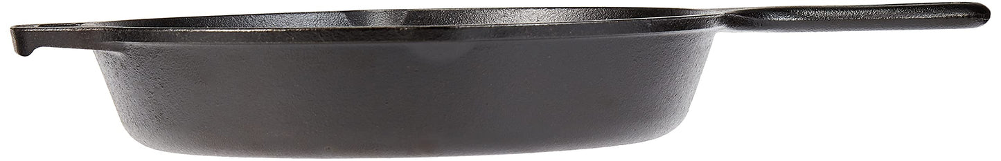 Lodge Pre-Seasoned Cast Iron Skillet Set - Set Includes 8 Inch Skillet, 10.25 Inch Skillet, and 12 inch Skillet - 3 Piece