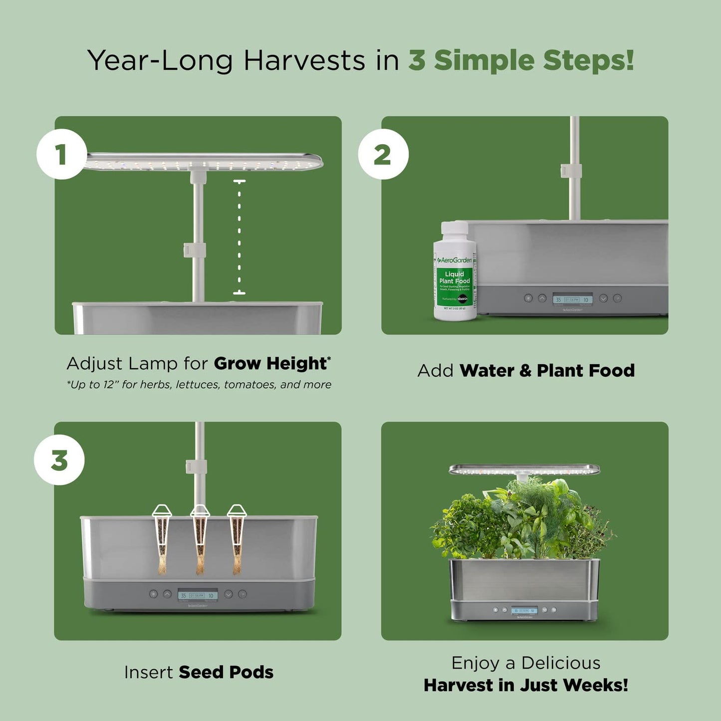 Aerogarden Elite Indoor Hydroponic System