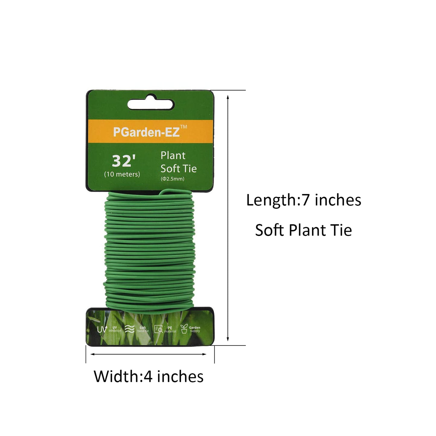 Soft Twist Tie Tomato Plant Tie for Supporting Plants and Home Organizing