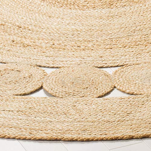 Natural Fiber Collection Handmade Boho Charm Farmhouse Jute Area Rug