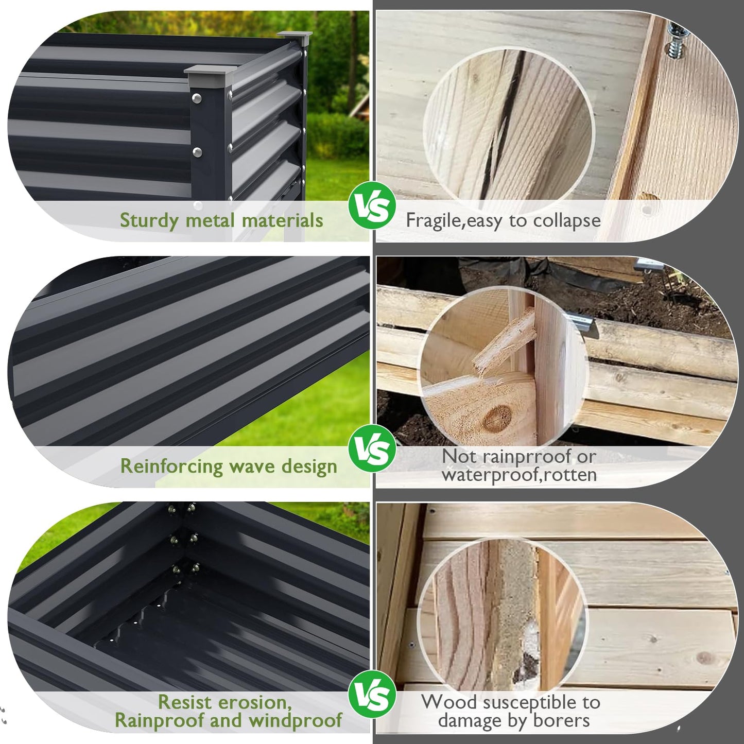 Raised Garden Bed with Legs