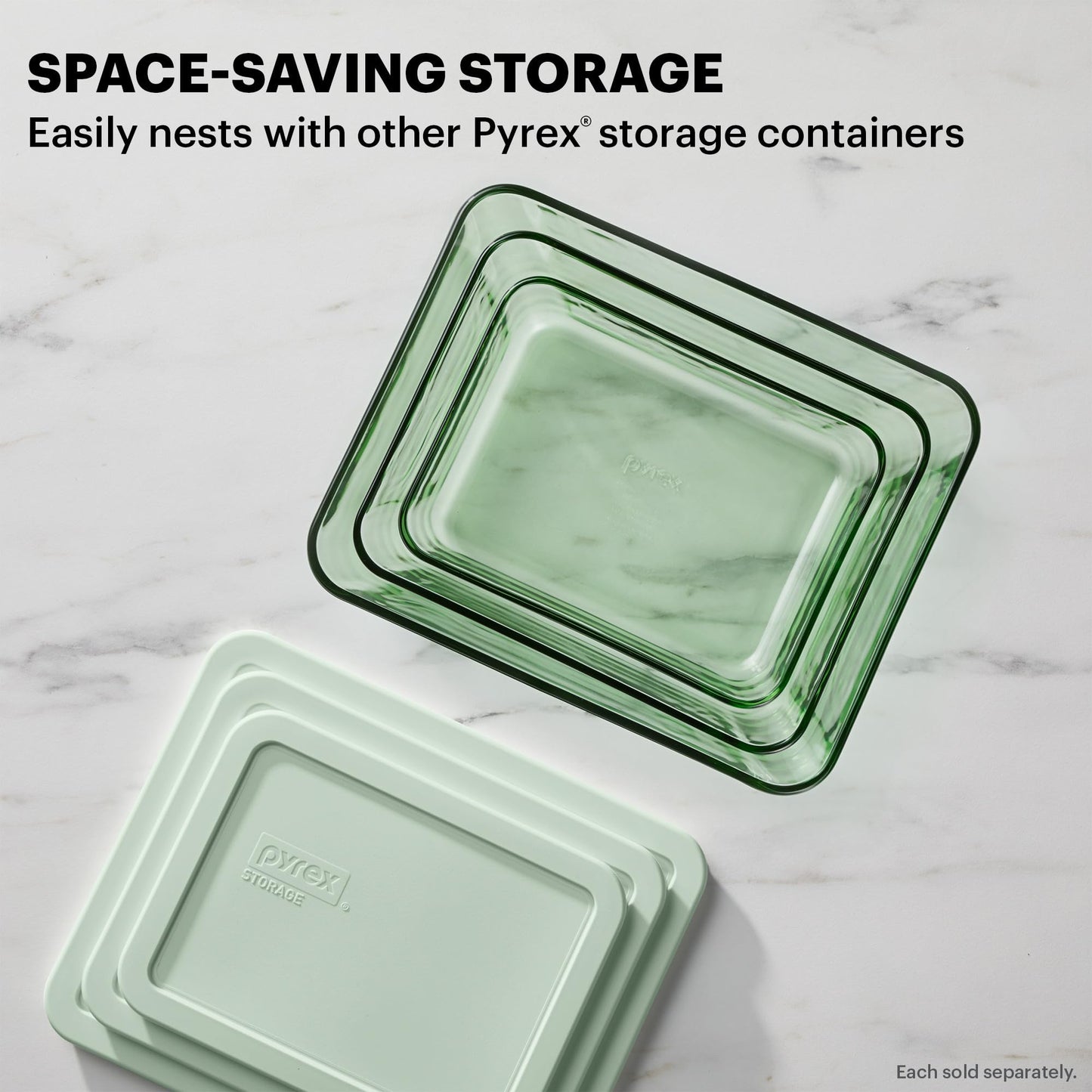 Pyrex Colors Food Storage Set BPA-Free