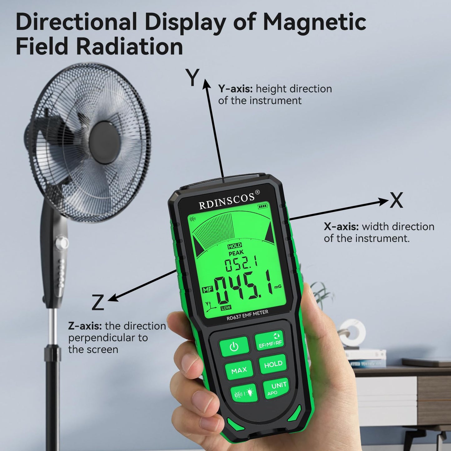 3-in-1 EMF Meter
