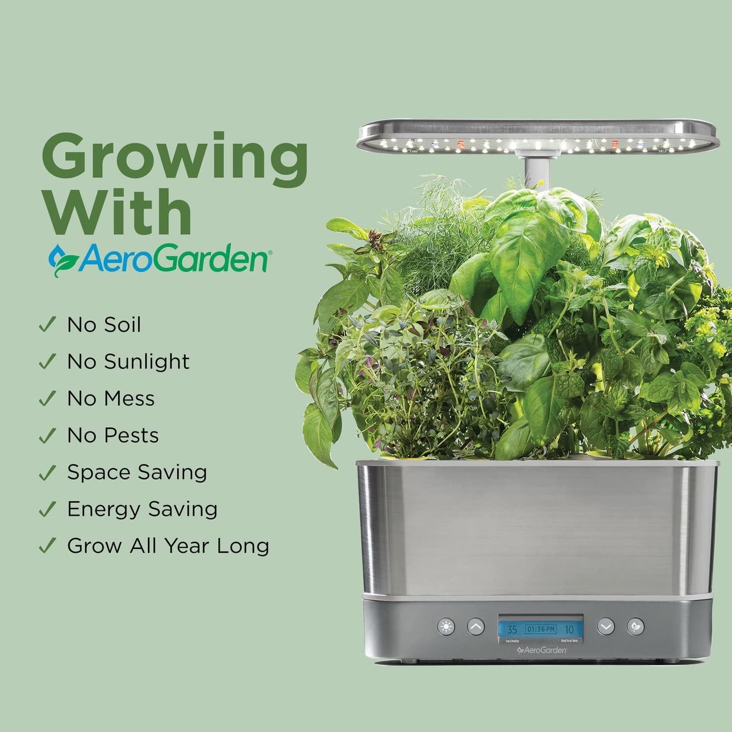 Aerogarden Elite Indoor Hydroponic System