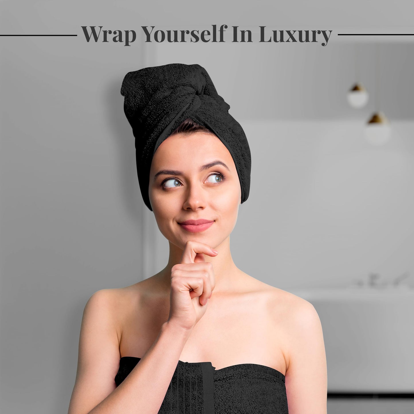 100% Cotton, Lighter Weight Towels Perfect for Bathroom, Assorted Colors & Sizes