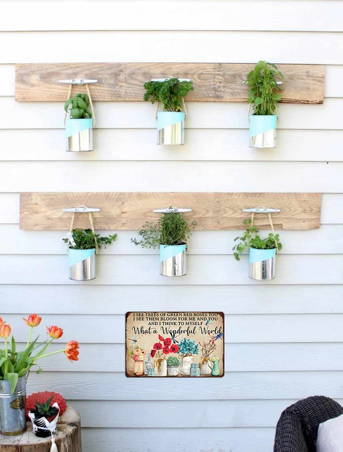 Funny Garden Signs Outside Decor - Humorous