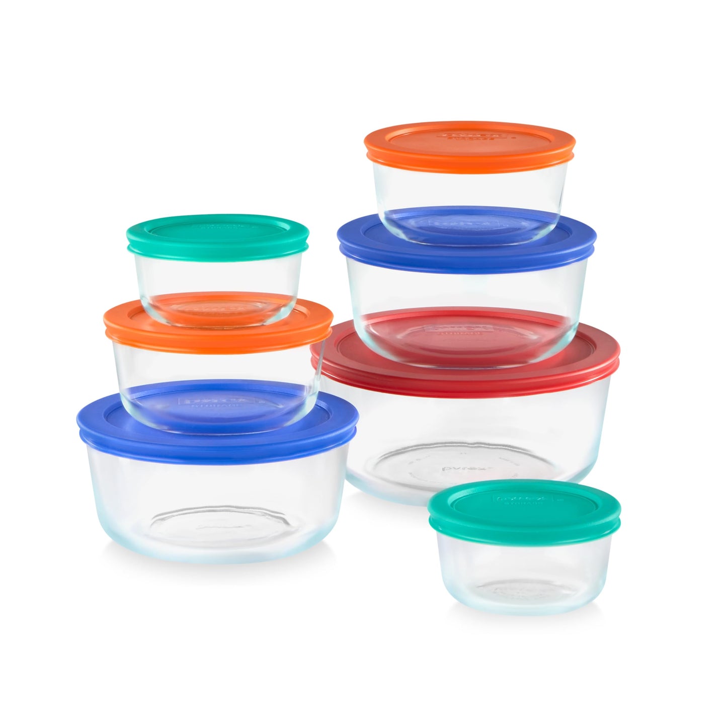 Pyrex Glass Food Storage Set, BPA-Free, Dishwasher & Microwave Safe