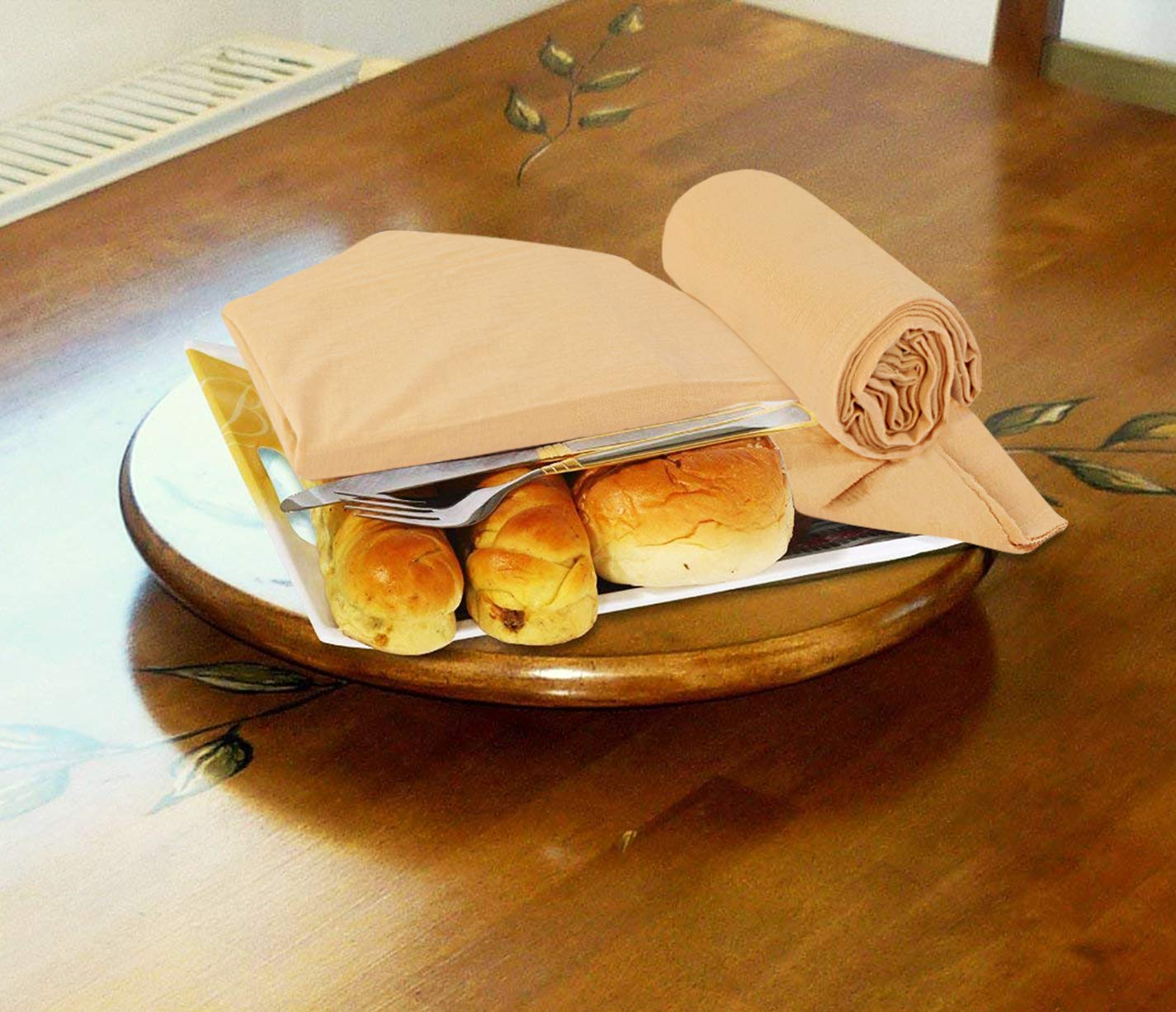 100% Cotton Tea Towels for Cleaning & Drying - Highly Absorbent Kitchen Dish Cloth