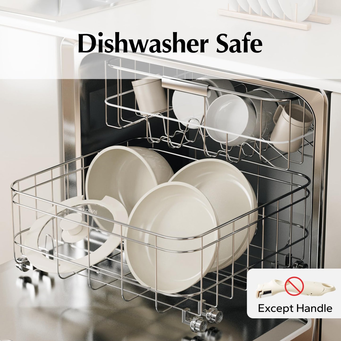 Non stick Ceramic Cookware Set