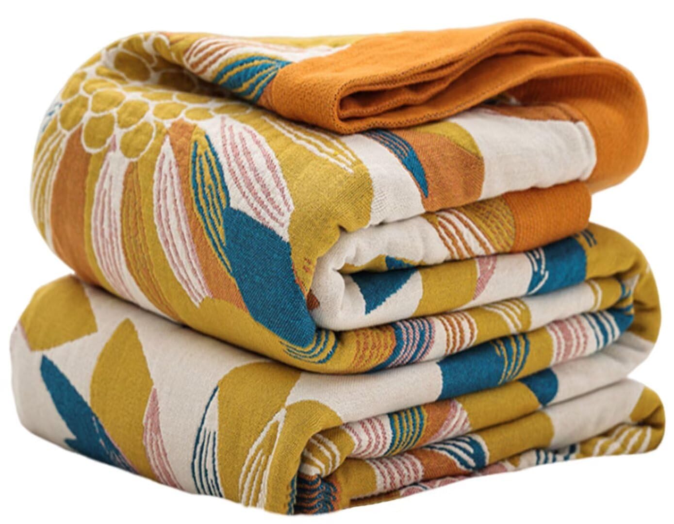 Boho 100% Soft Cozy Cotton Quilt