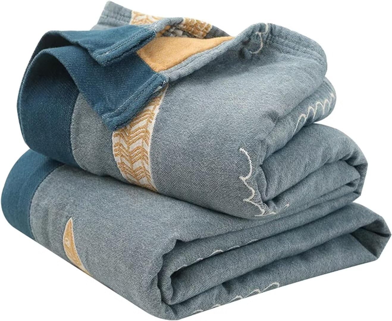 Boho 100% Soft Cozy Cotton Quilt