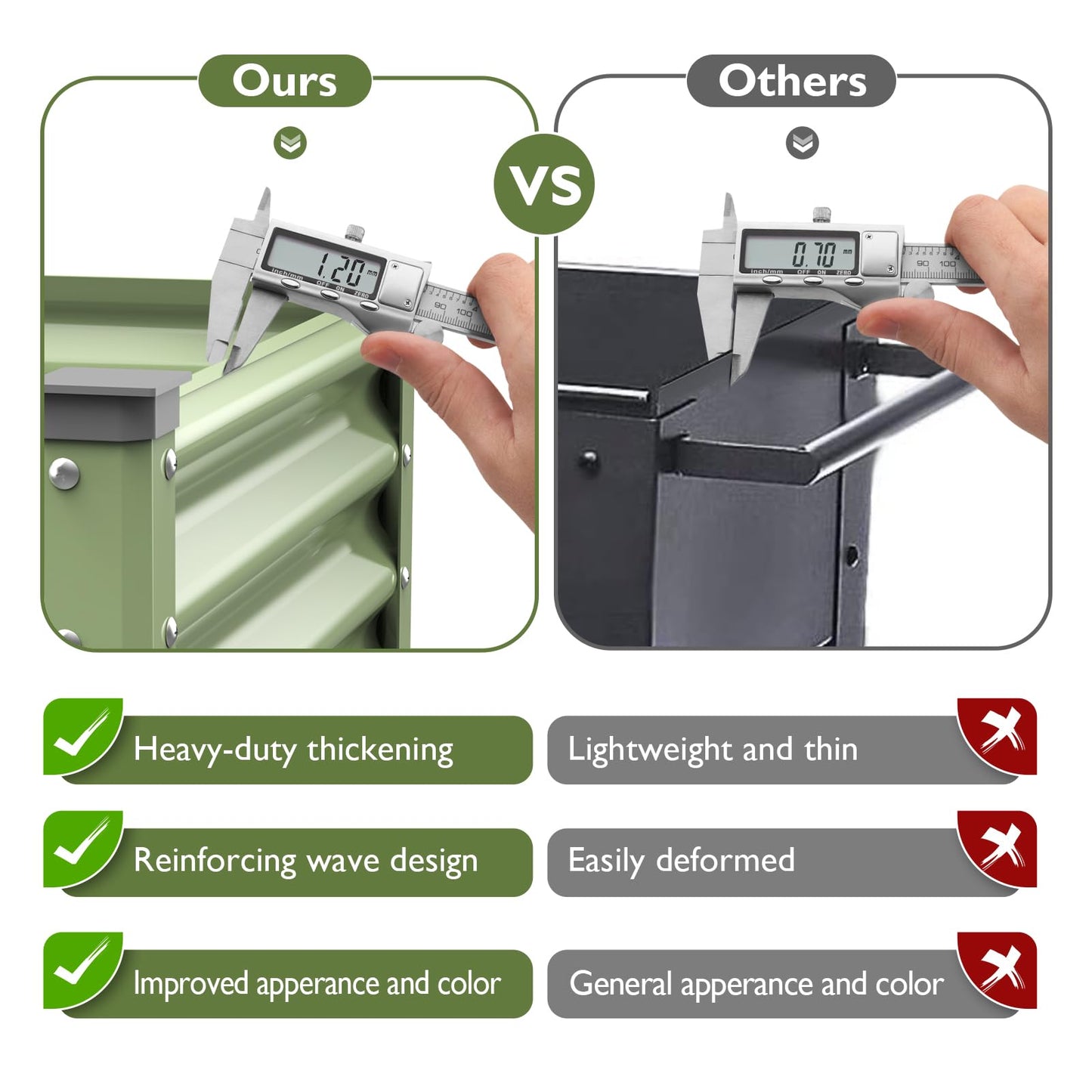 Raised Garden Bed with Legs