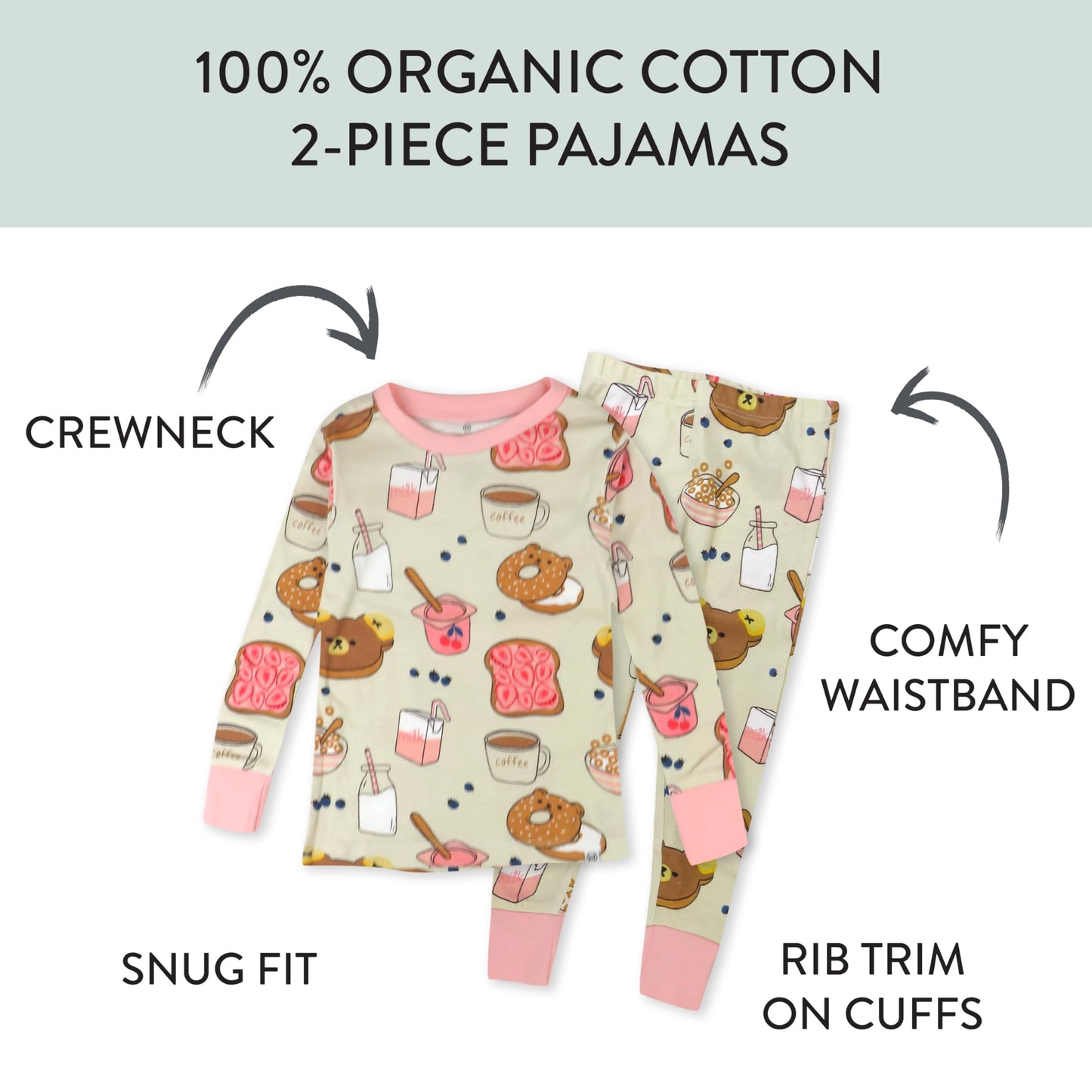 2-Piece Toddler Sleepwear