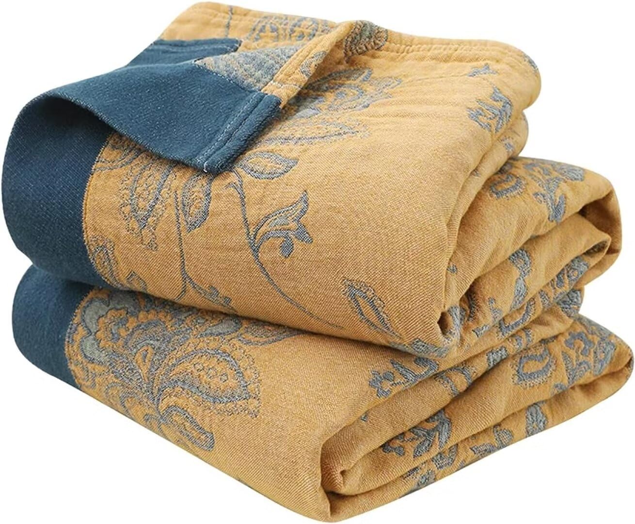 Boho 100% Soft Cozy Cotton Quilt