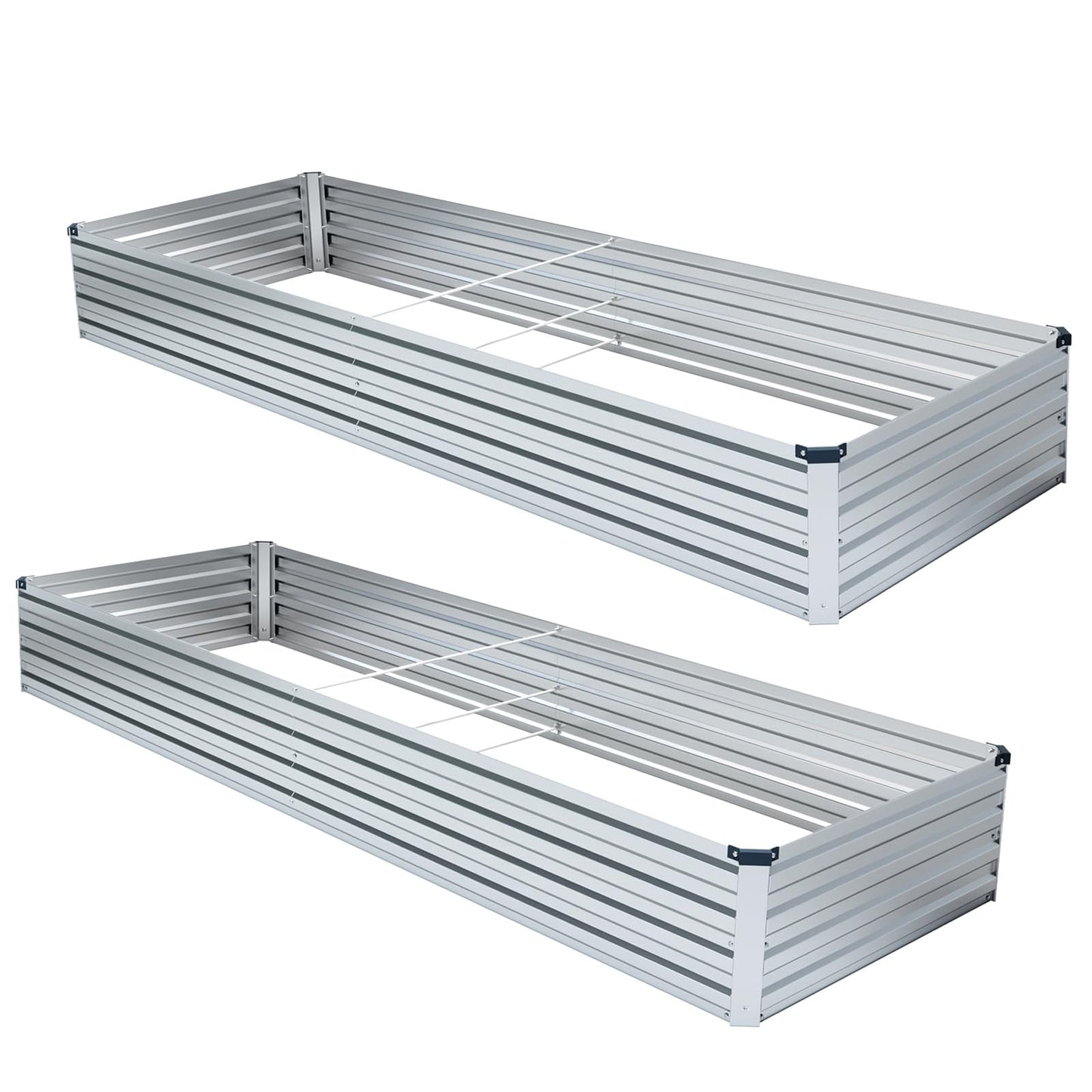 Galvanized Raised Garden Beds Kit