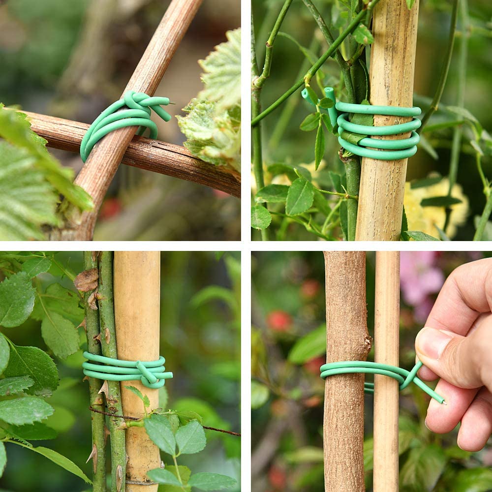 Soft Twist Tie Tomato Plant Tie for Supporting Plants and Home Organizing