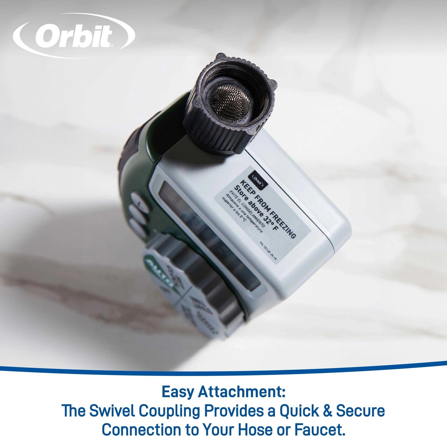 Orbit 58910 Digital 2 Outlet Hose Faucet Timer