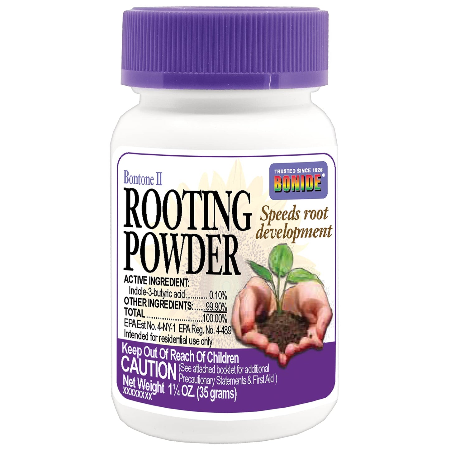 Rooting Powder Dust for Houseplants and Transplants Speeds Root Development