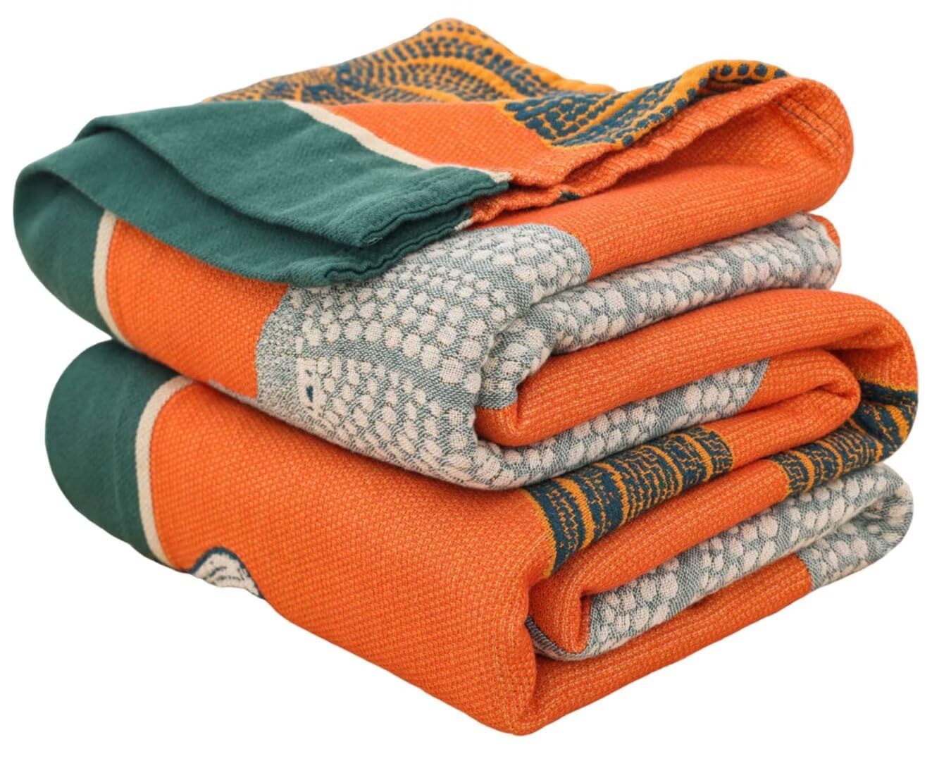 Boho 100% Soft Cozy Cotton Quilt