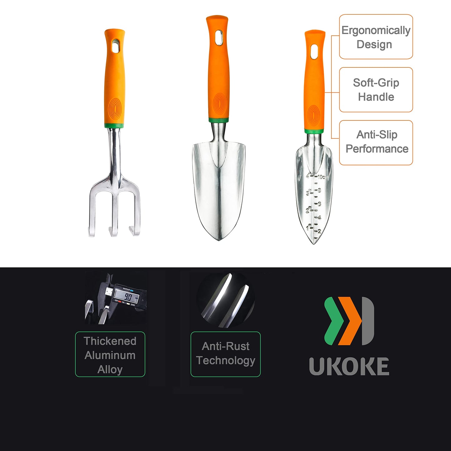 12 Piece Heavy Duty Gardening Tool Kit