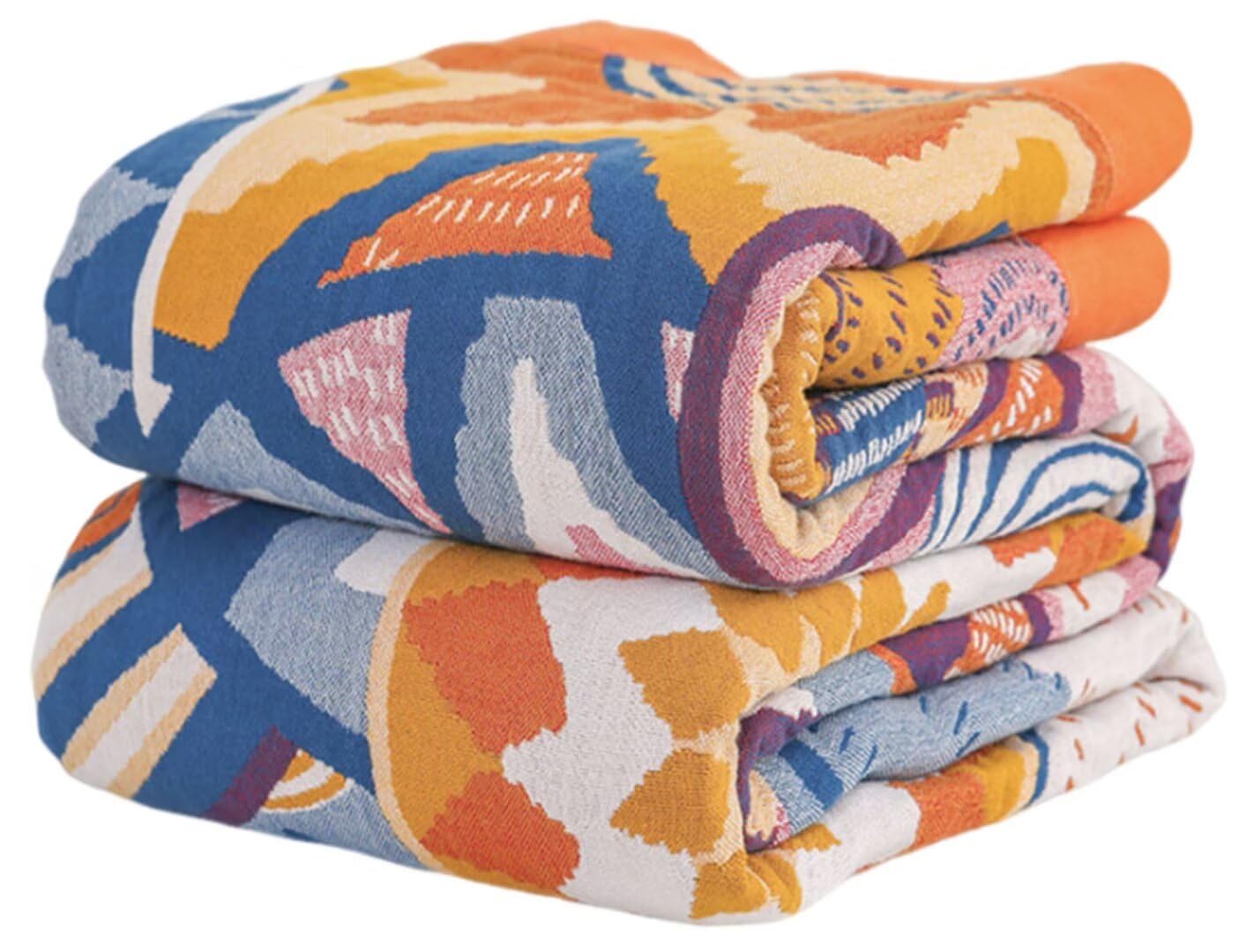 Boho 100% Soft Cozy Cotton Quilt